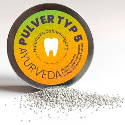 Naturlig Tandpasta Pulver Schettlers Typ 5 Ayurveda