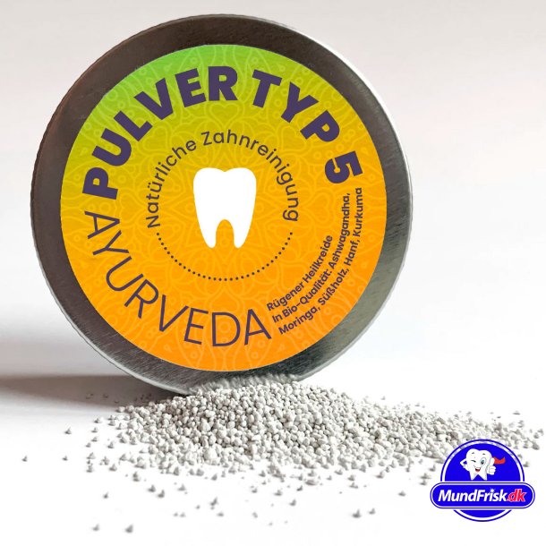 Luonnollinen hammastahnajauhe Schettlers Tyyppi 5 Ayurveda