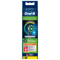 Oral-B Black CrossAction CleanMaximizer Brstehoveder 3 Stk.