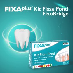  Tandkit FixaPlus FixoBridge Midlertidigt Dental Cement