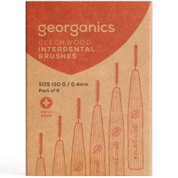 Bredygtige Mellemrumsbrster Georganics 0.4 mm ISO 0