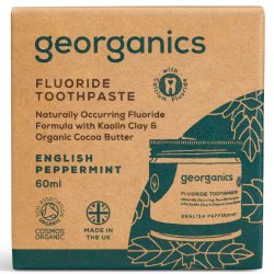 Organisk tandkrm Georganics Peppermint Fluoride 60 ml