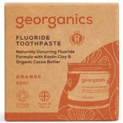 Organisk tandkrm Georganics Orange Fluoride 60 ml