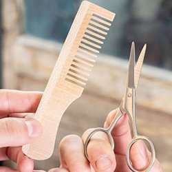 Skgpleje St Big Moustache Kam + Saks