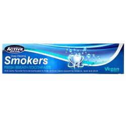 Whitening Tandpasta Active Oral Care Smokers Fresh Breath 100 ml.