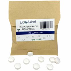 Naturlig tandkrmstabletter EcoMind 120 st.