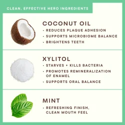 Dr. Ginger's Coconut Oil Coconut Mint � Fluorvrije monddouche met kokosolie en xylitol (60 ml)