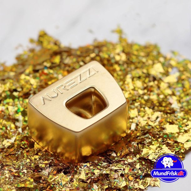 Aurezzi Gold Tandbrsteholder 24 Karat Guldlgning