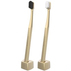 Aurezzi Gold Tandbrste 24 Karat Guldlgning MEDIUM