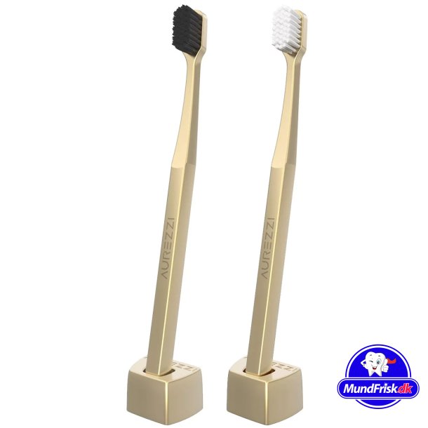 Aurezzi Gold Tandbrste 24 Karat Guldlgning SOFT