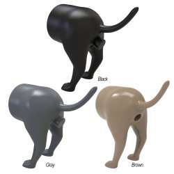 Pooping Dog Butt Tandpasta Dispenser Besrgende Hund