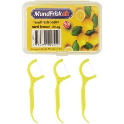 Tandtrd Lemon MundFrisk Flosser 50 stk.