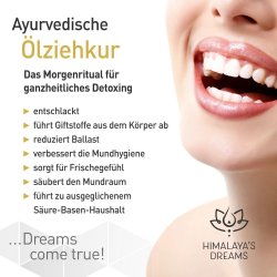 Oil Pulling kologisk Himalaya's Dreams Ayurveda SANTULAN Mundskyl