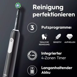 Oral-B Pro Series 1 DUO Elektriska tandborstar Svart + Bl