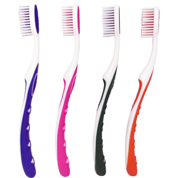 Elina Tannbrste med tungskrape Medium 1 stk.