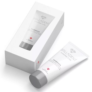 Tandblekning Tandkrm Brilladent Diamond Care 75 ml.