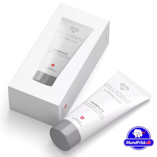 Tandblegning Tandpasta Brilladent Diamond Care 75 ml.