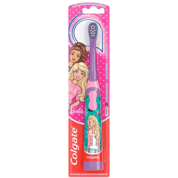 Colgate Batteritandborste fr barn BARBIE