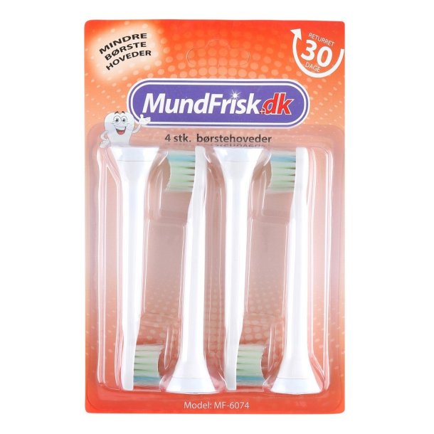 4 stk. Mini Brstehoveder til Philips Sonicare - DiamondClean kompatible