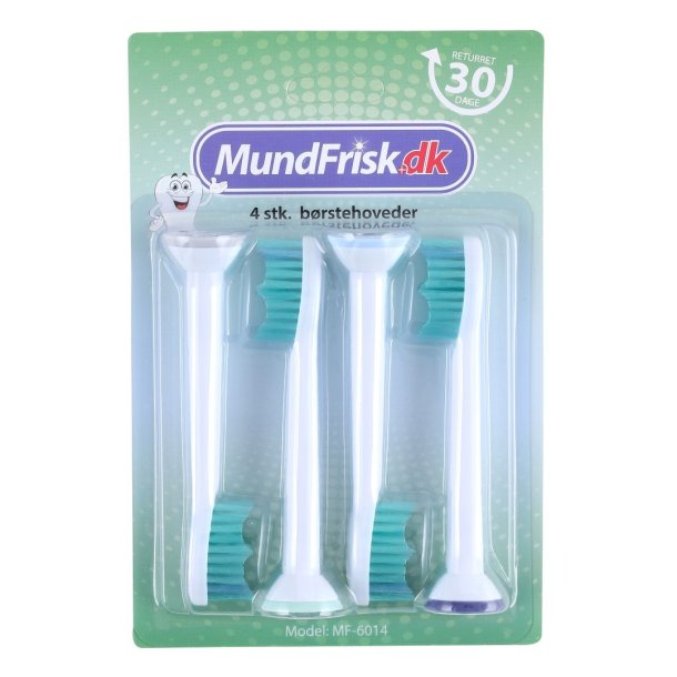 4 st. Borsthuvuden fr Philips Sonicare ProResult-kompatibla