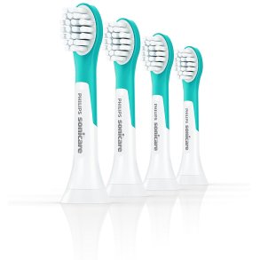 4 stk. Philips Sonicare Kids Brstehoveder til brn fra 3 r