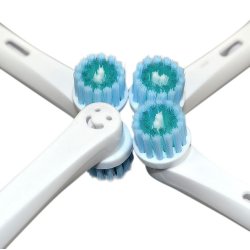 4 st. Borsthuvuden fr Oral-B Sensitive Smiling Clean