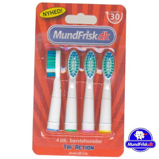 Tri- Action -Brstenkpfe fr Oral-B - TriZone-kompatibel