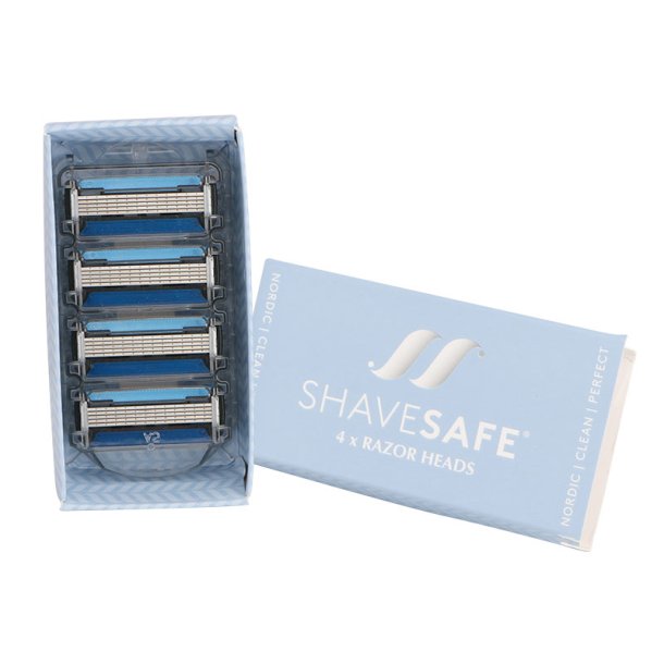 Barberblade ShaveSafe Razor 4 stk.