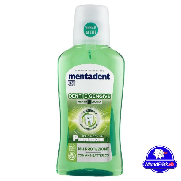 Mundspülung mit Zink MENTADENT Teeth & Gum 300 ml