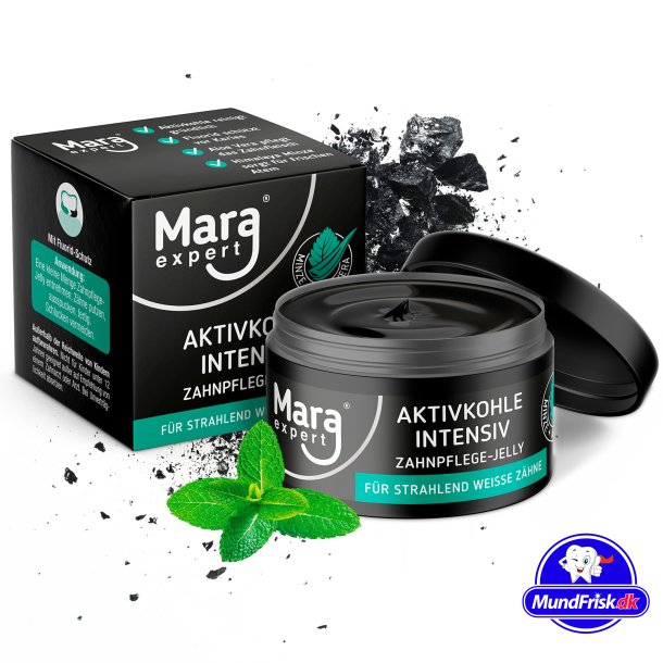 Charcoal Gel Zahnpasta Mara Expert Aktivkohle Intensive Zahnpflege Jelly