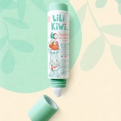Naturlig Xylitol barnetannkrem LiliKiwi 3-12 r Mint 30 ml