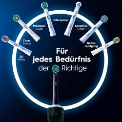 Oral-B Vitality Clean Pro CrossAction Eltandborste Black