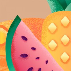 Ekologisk barntandkrm ECODENTA Xylitol Juicy Fruits 75 ml