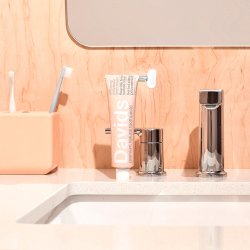 Naturlig Whitening tannkrem DAVIDS Herbal Citrus &amp; Peppermint 149g