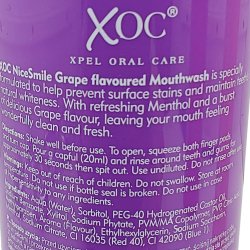 Nicesmile Whitening Mundskyl XOC Feelin Grape 330 ml