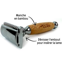 Bambuhyvel FEEL NATURAL inkl. 5 rakblad