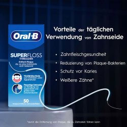 Oral-B SuperFloss Threader Tandtrd 50 stk.