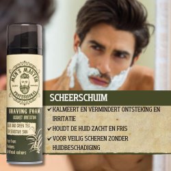 Men's Master Professional Barberskum Aloe Vera &amp; Green Tea 200 ml