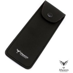 MAXON Deutschland barberhvel med trehndtak + DERBY barberblad + etui til barberhvel