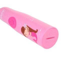 CHICCO Batteri Eltandbrste til Brn fra 3 r - Pink