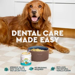 Tandv�rdspulver f�r hundar &amp; katter RADIUS OralPro+ Pet Dental &amp; Gut Powder  Vanilla (100 g)