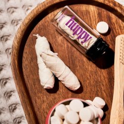 Brekraftig tanntrd Huppy 30 mtr. + Glassdispenser