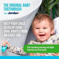 JORDAN Brnetandbrster 2 stk. Step 1 - 0-2 r