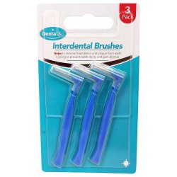 Spaltebrster 3-pk. DentaGlo interdentalbrste