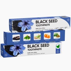 Xylitol Tandpasta YUNANI Black Seed &amp; Coconut Oil Fluorfri 184g