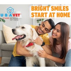 UBAVET Dual Enzyme Tandpasta voor Honden &amp; Katten  Vanille (70 g)