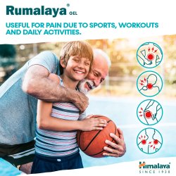 Gel Lindring af muskel- og ledsmerter HIMALAYA Rumalaya 50g