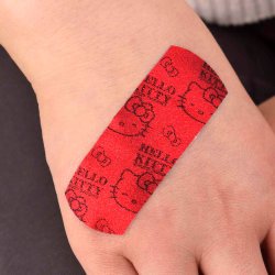 HELLO KITTY Brneplaster Takecare Metalske 24 stk.