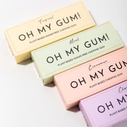 Xylitol Tyggegummi OH MY GUM! Tropical 19g