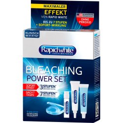 Hampaiden valkaisusetti RAPID WHITE Power Set - Hampaiden valkaisu kotona ilman peroksidia